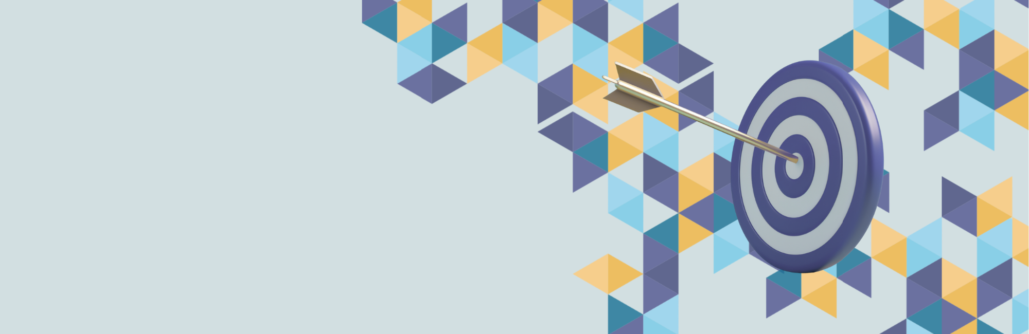 Geometric shapes with bullseye 